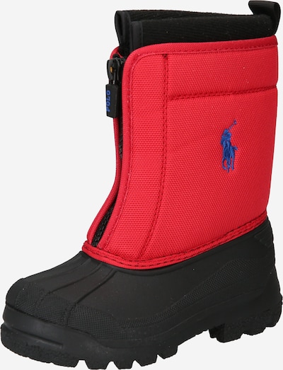 Polo Ralph Lauren Snow Boots 'QUILO ZIP II' in Blue / Red / Black, Item view