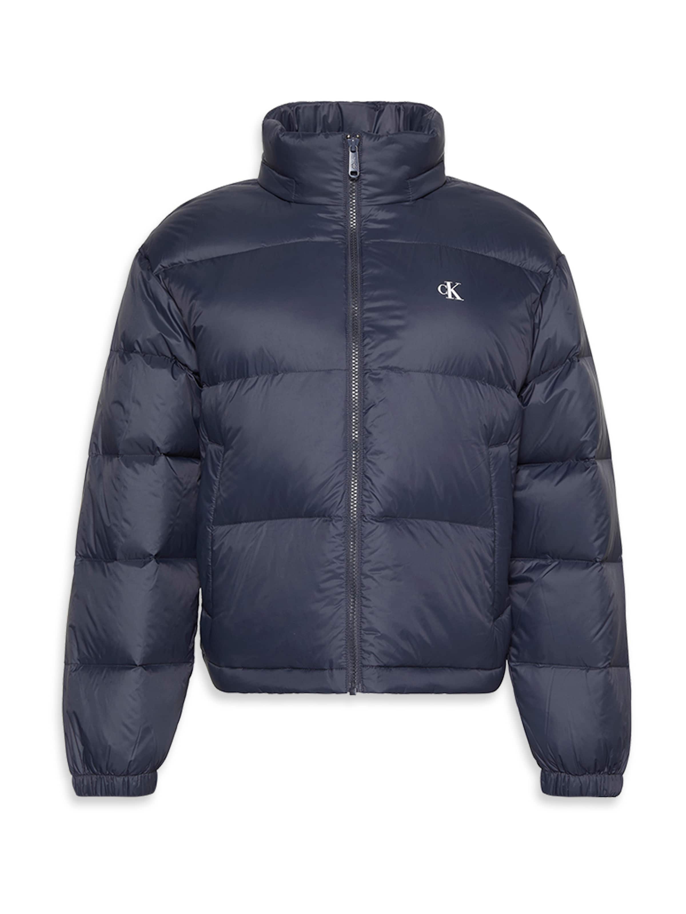 Calvin Klein Jeans Χειμερινό μπουφάν 'Essential' σε μπλε: μπροστά
