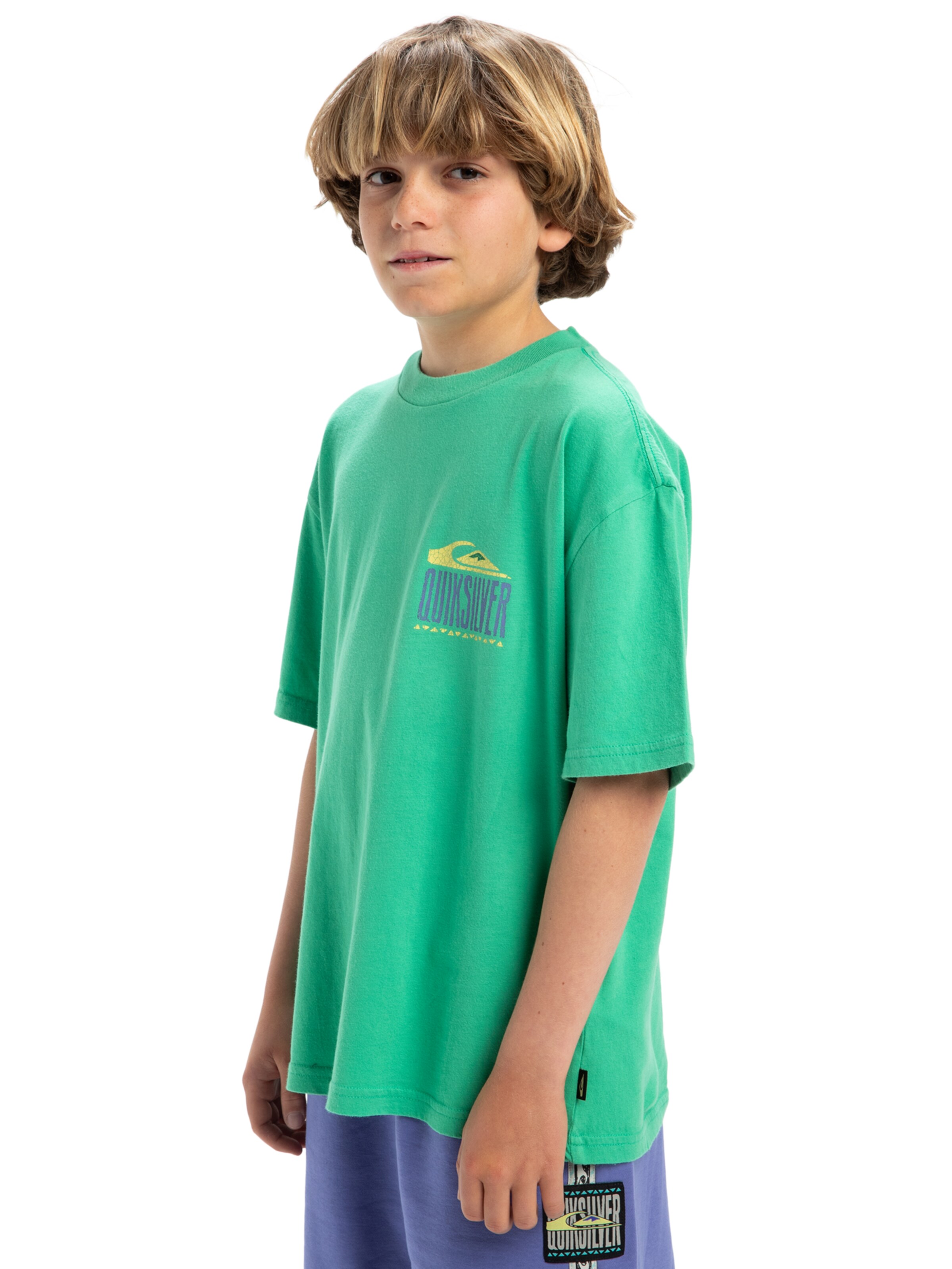 T-Shirt 'World Force' QUIKSILVER en vert