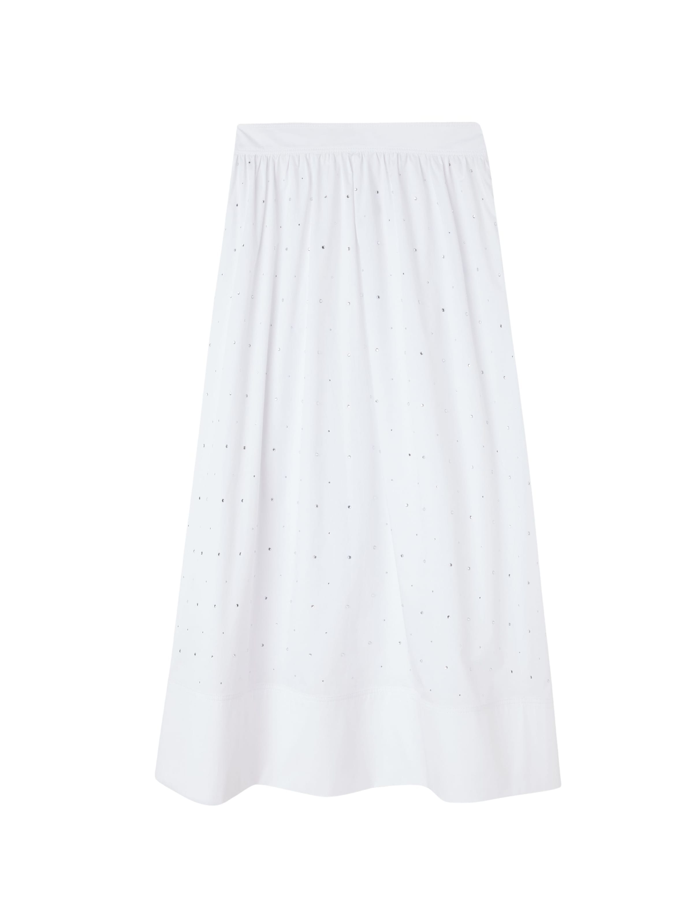 adl Jupe en 40 en blanc, Vue avec produit
