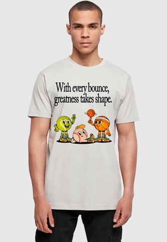 Mister Tee Shirt 'Every Bounce' in Grey: front