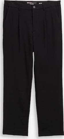Regular Pantalon TOM TAILOR DENIM en noir : devant