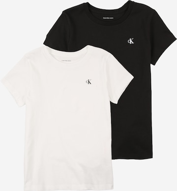Calvin Klein Jeans T-shirt i svart: framsida