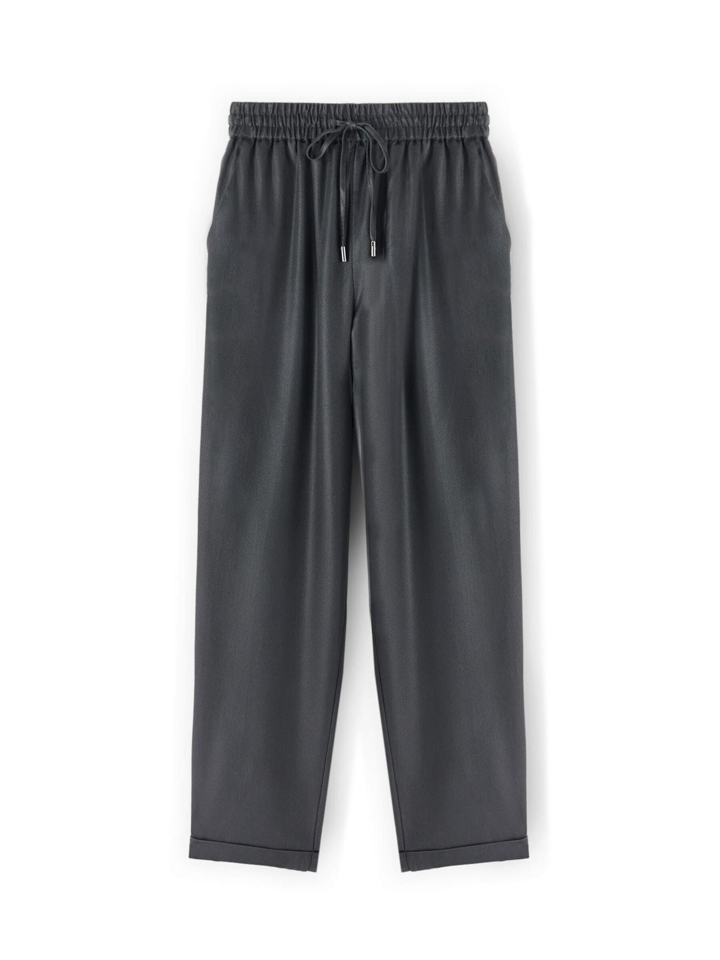 Regular Pantalon MOTIVI en noir : devant