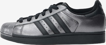 ADIDAS ORIGINALS Σνίκερ χαμηλό 'SUPERSTAR II' σε μαύρο: μπροστά