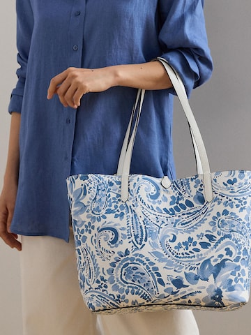 Lauren Ralph Lauren Nakupovalna torba | bela barva