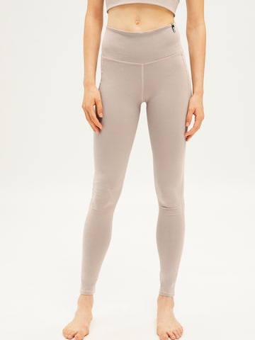 ARMEDANGELS Skinny Leggings ' ASANA ' in Beige: voorkant