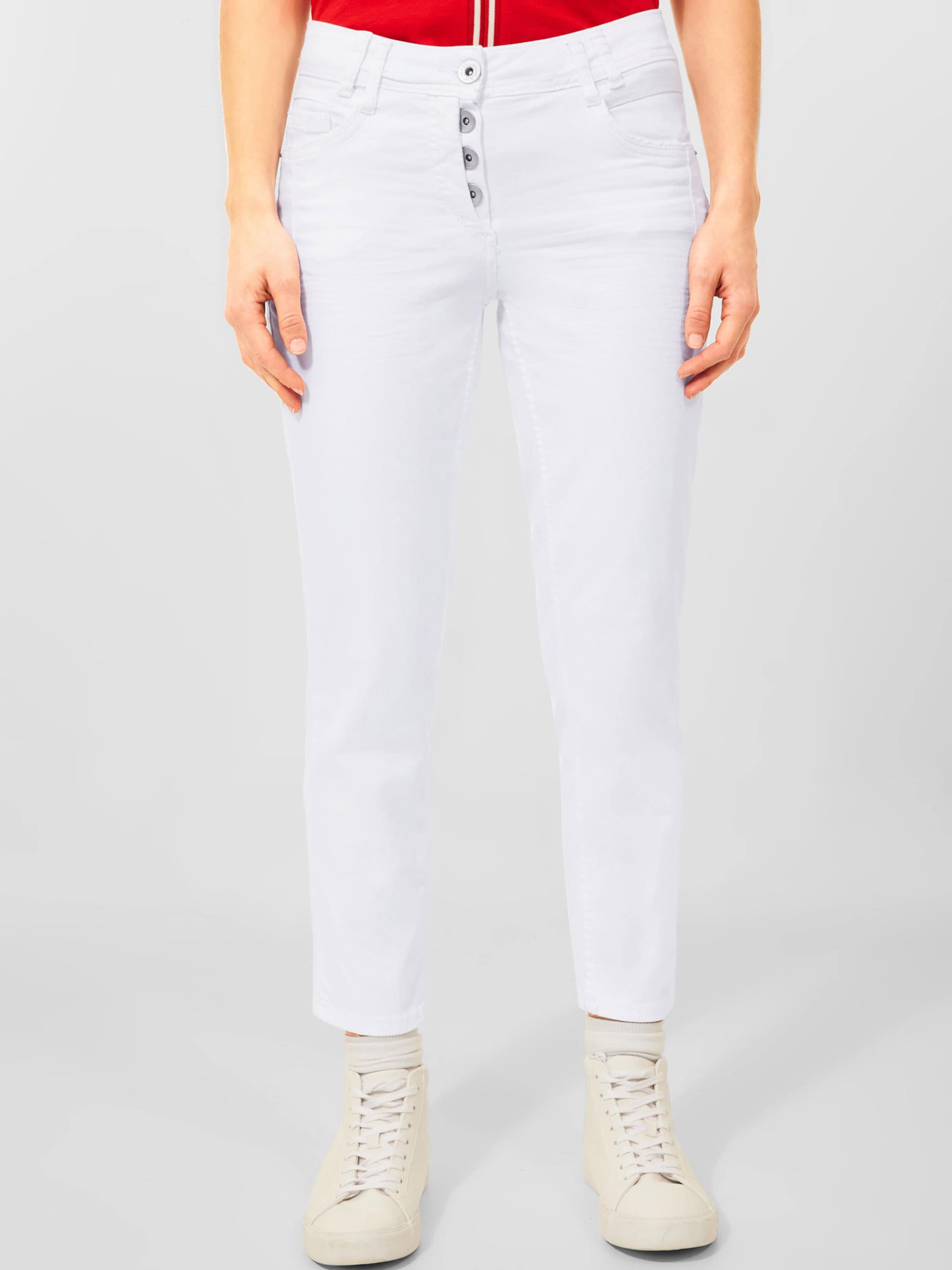 Frauen Jeans CECIL Jeans in Weiß - LH76585