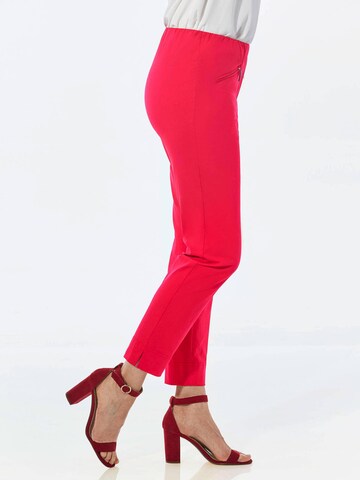 Goldner Tapered Trousers 'LOUISA' in Red