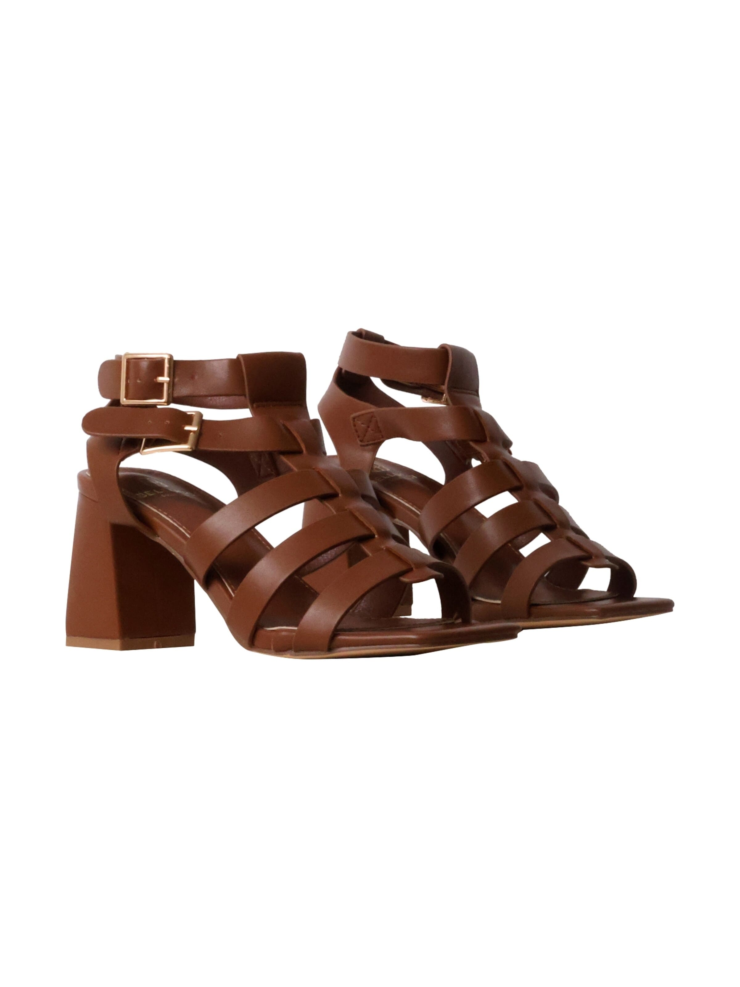Super Mode - Sandalias 'Bellucci-Sandalen mit Absatz' en marrón