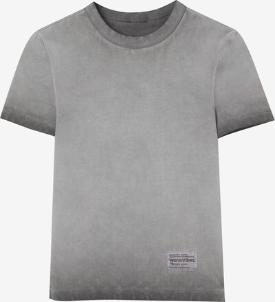 Pull&Bear T-shirt en gris, Vue avec produit