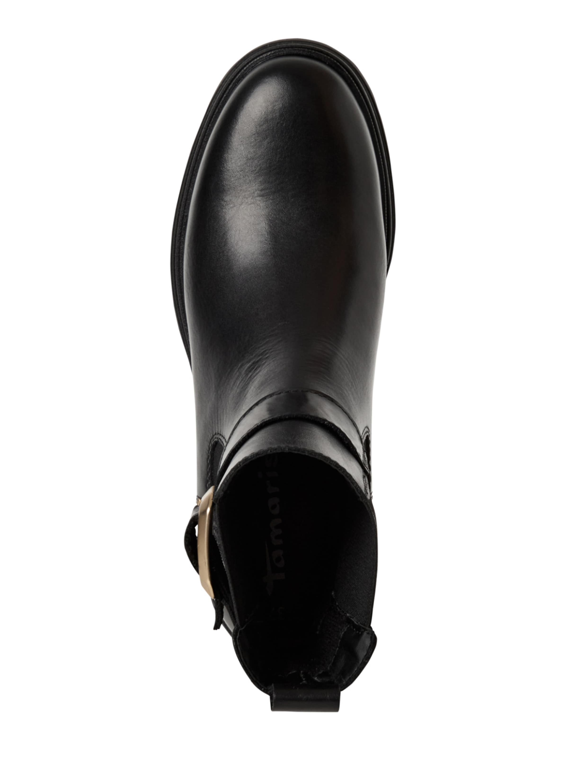 Tamaris Chelsea Boots in Schwarz