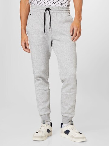 Champion Authentic Athletic Apparel Tapered Broek in Grijs: voorkant