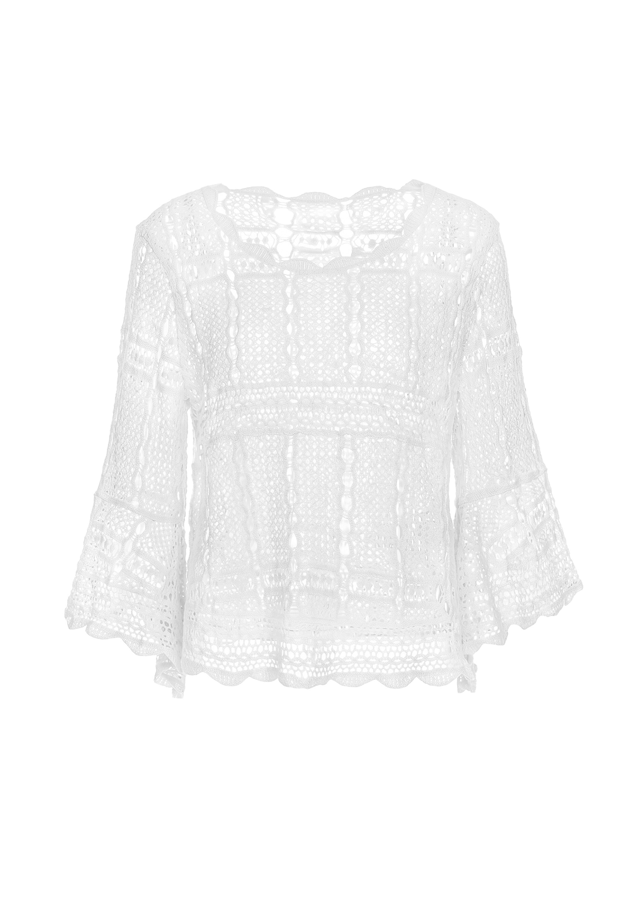 IZIA - Jersey 'Boho' en blanco: frente