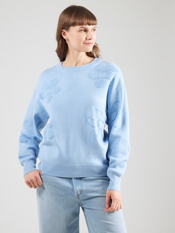 Pullover 'Fl44oret' di Hailys in blu: frontale