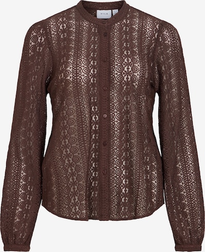 VILA Bluse 'CHIKKA' i XS i brun, Produktvisning