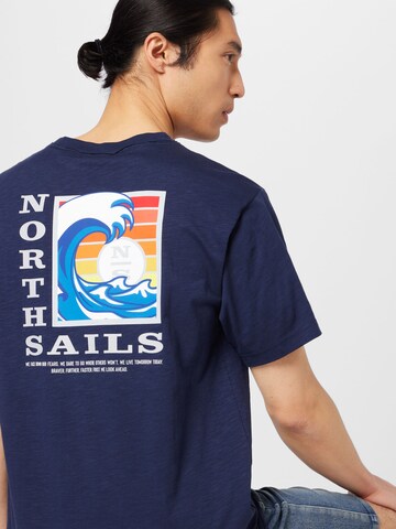 North Sails T-Shirt in Blau