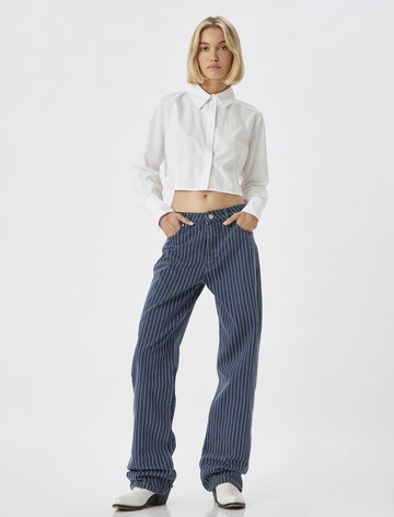 Koton Regular Trousers in Blue