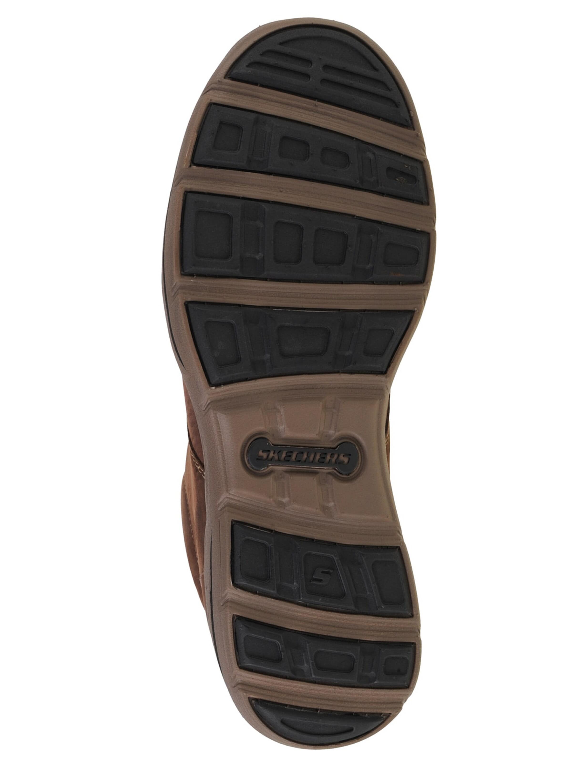 SKECHERS Veterboots 'Skechers Harper Melden' in Bruin
