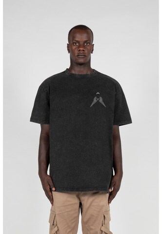 MJ Gonzales T-Shirt 'Higher Than Heaven' in Schwarz: Vorderseite