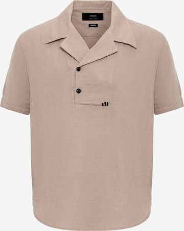 Antioch Comfort Fit Paita värissä beige: etupuoli