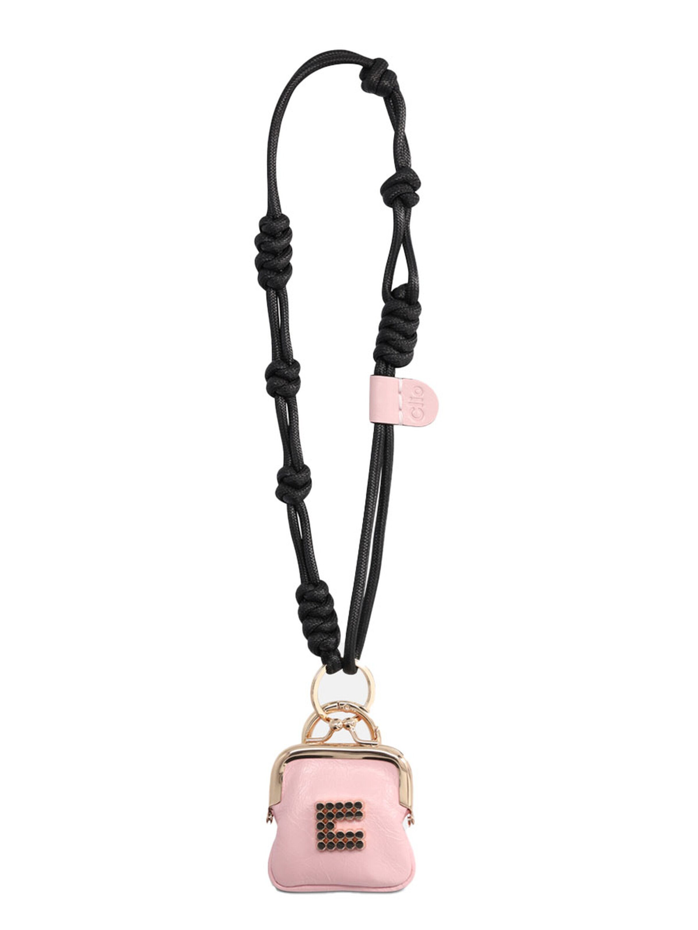 Clio Bag accessories 'COLETTE CHARM' in Pink: front