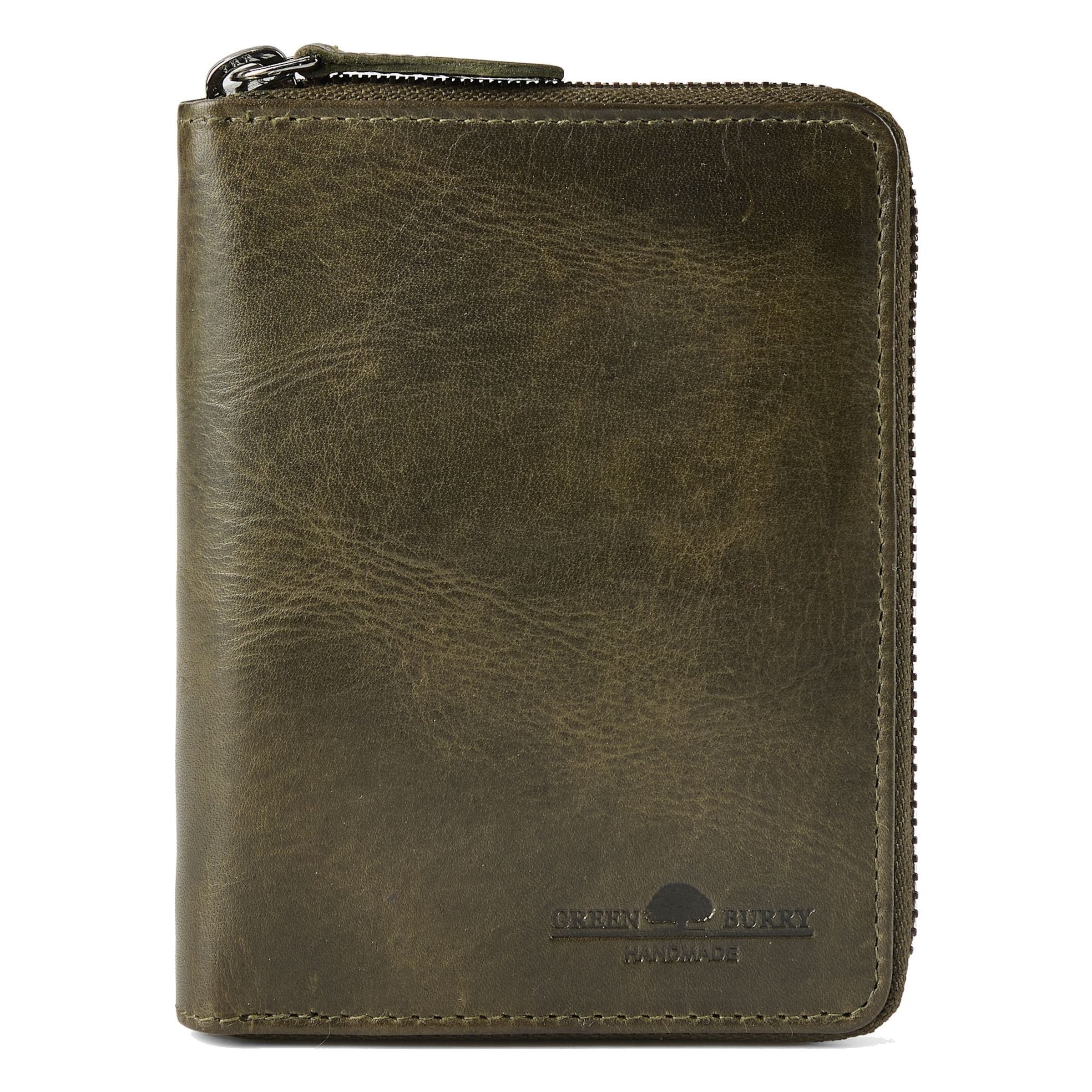 GREENBURRY Wallet 'Newport' in Green: front