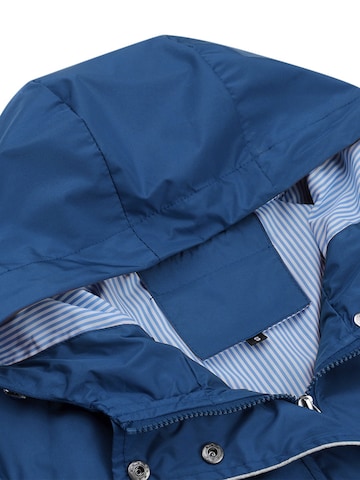 YOUTHUP Between-Seasons Coat 'Schwebe' in Blue