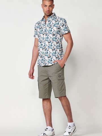 Coupe regular Chemise KOROSHI en vert