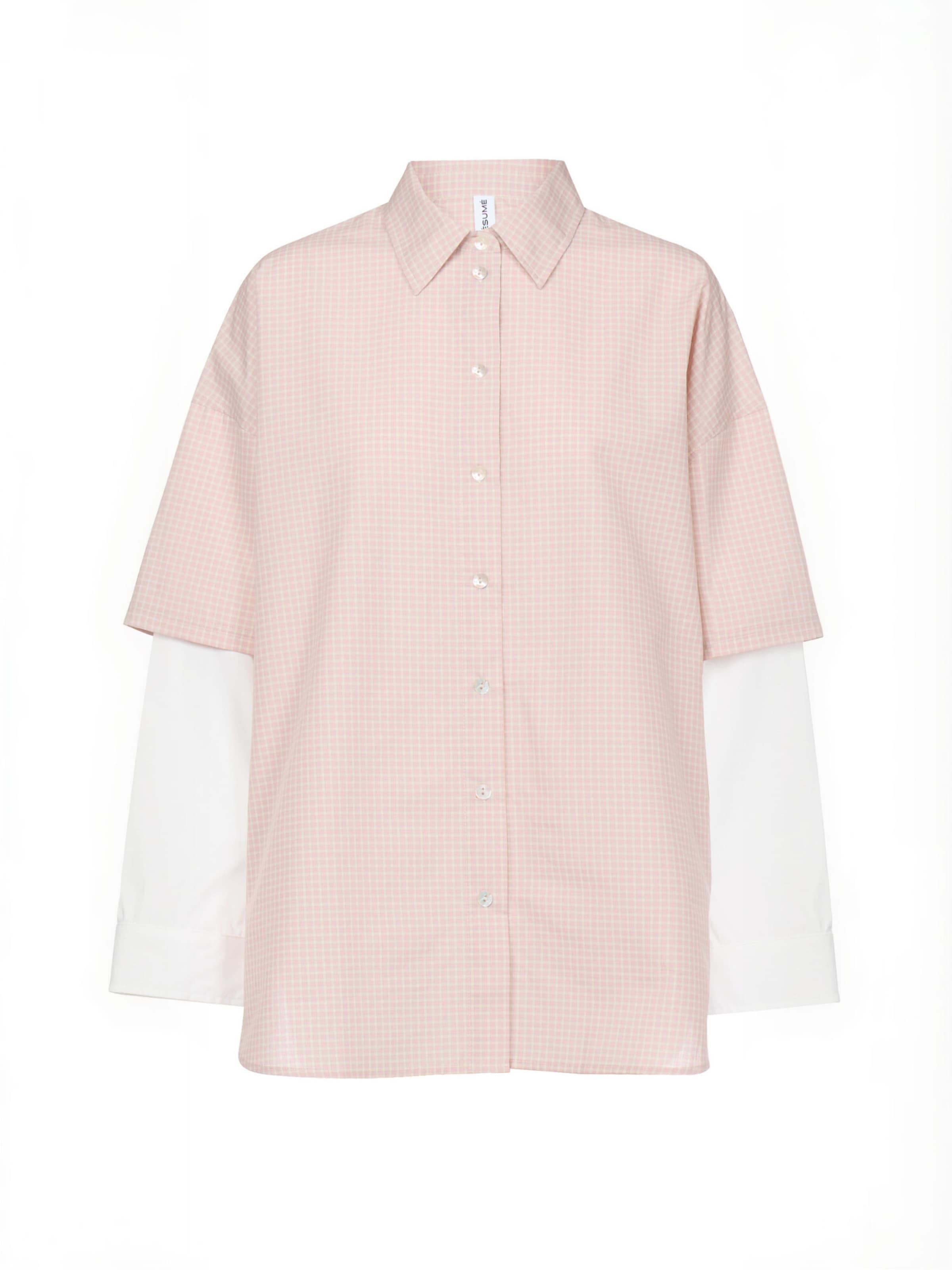 Résumé Shirt ' OttoRS ' in Pink: front