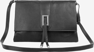 Sac à bandoulière Cluty en noir : devant