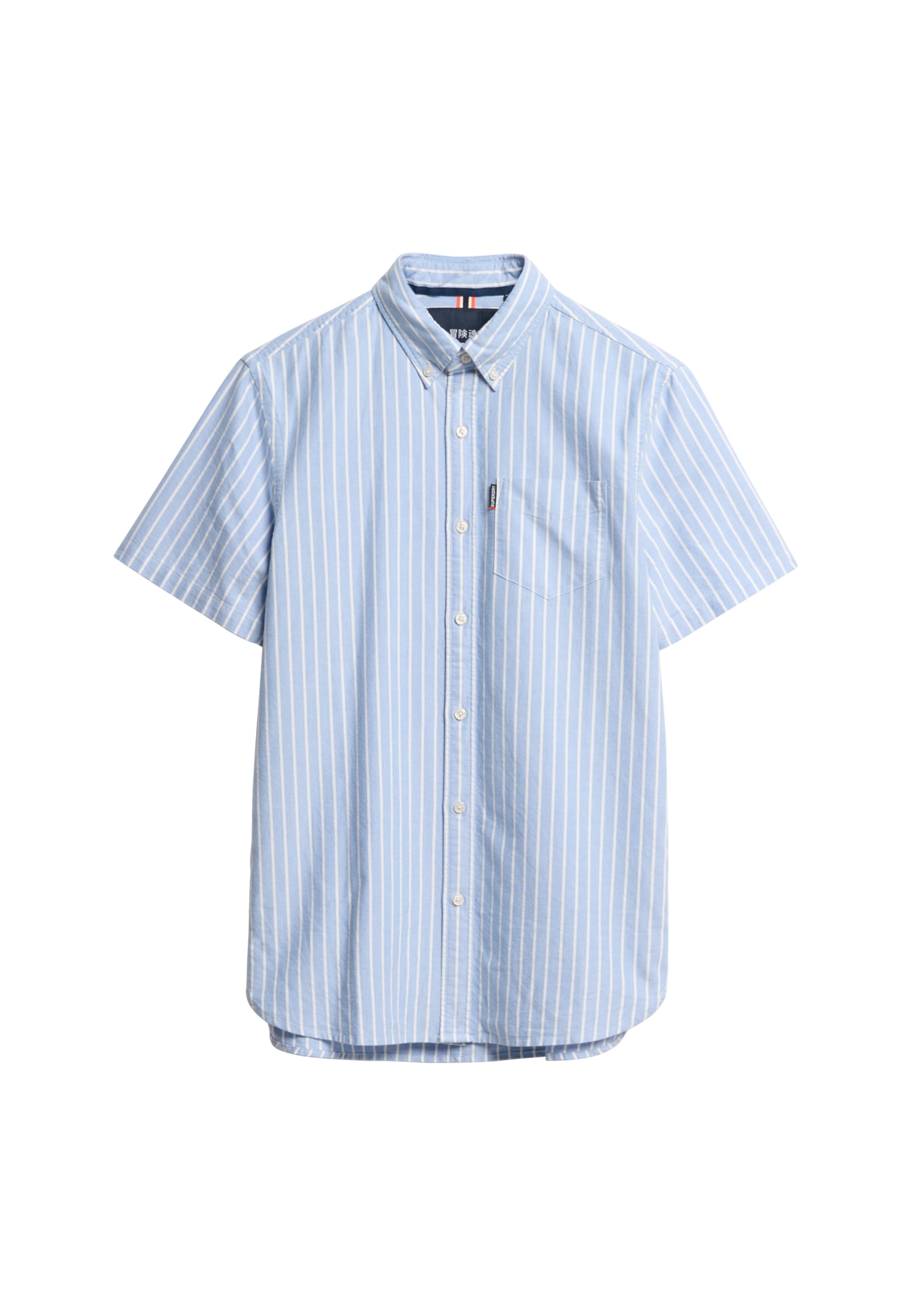 Superdry Overhemd in Blauw: voorkant