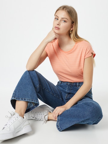 T-shirt 'Dione' Ragwear en orange
