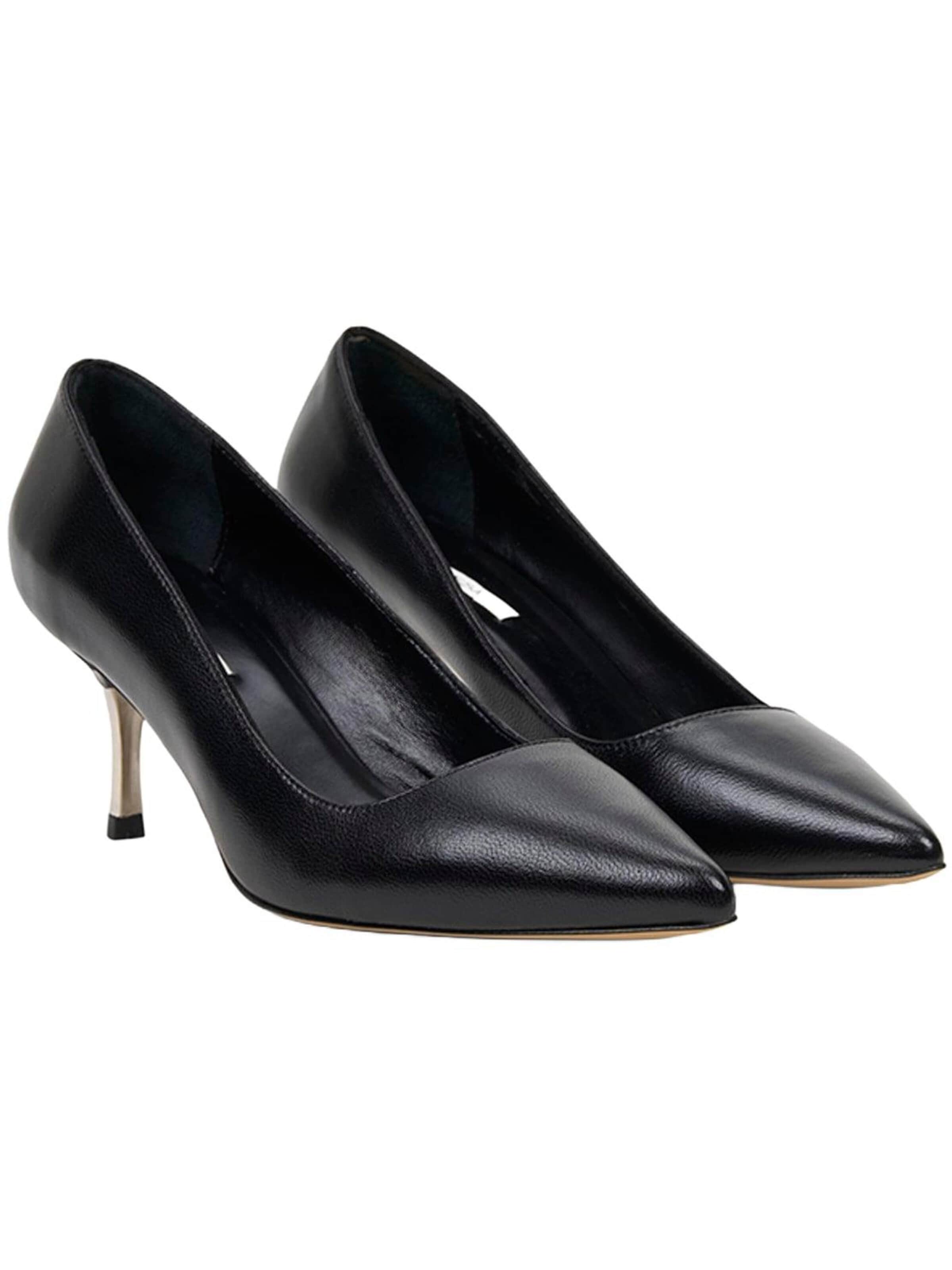 Desa - Zapatos destalonado 'Stilett' en negro