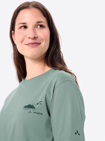 VAUDE Sportshirt 'Spirit II' in Grün