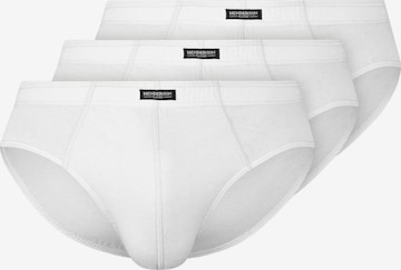 Henderson Slip 'Klassische Slips 3er-Pack aus Baumwolle bequem atmungsaktiv Classic XXL' in Wit: voorkant