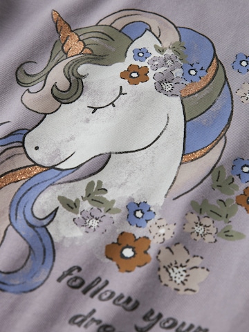 NAME IT - Camiseta 'NMFTULINEA' en lila