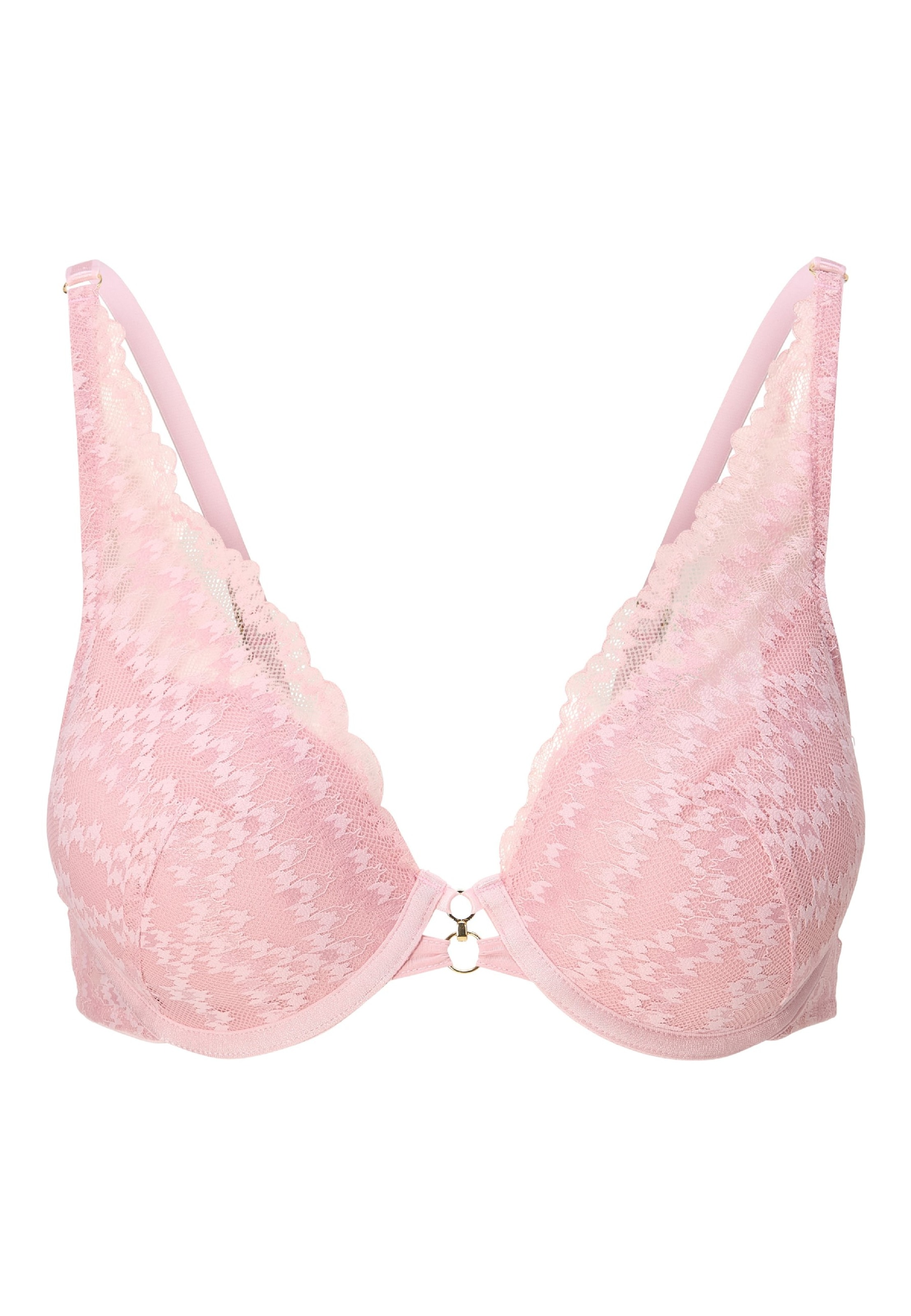 Triangle Soutien-gorge LingaDore en rose : devant