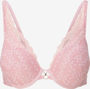 LingaDore Triangel BH in Pink: Vorderseite