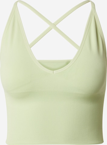 Reggiseno sportivo di Aim'n in verde: frontale