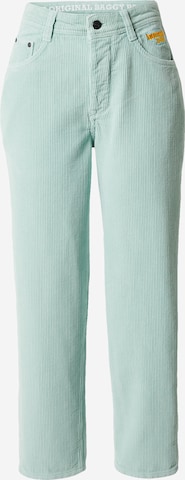HOMEBOY Loose fit Trousers in Green: front
