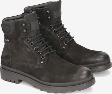 Kazar Lace-Up Boots in Black