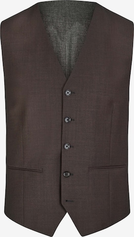 HECHTER PARIS Gilet in Bruin: voorkant