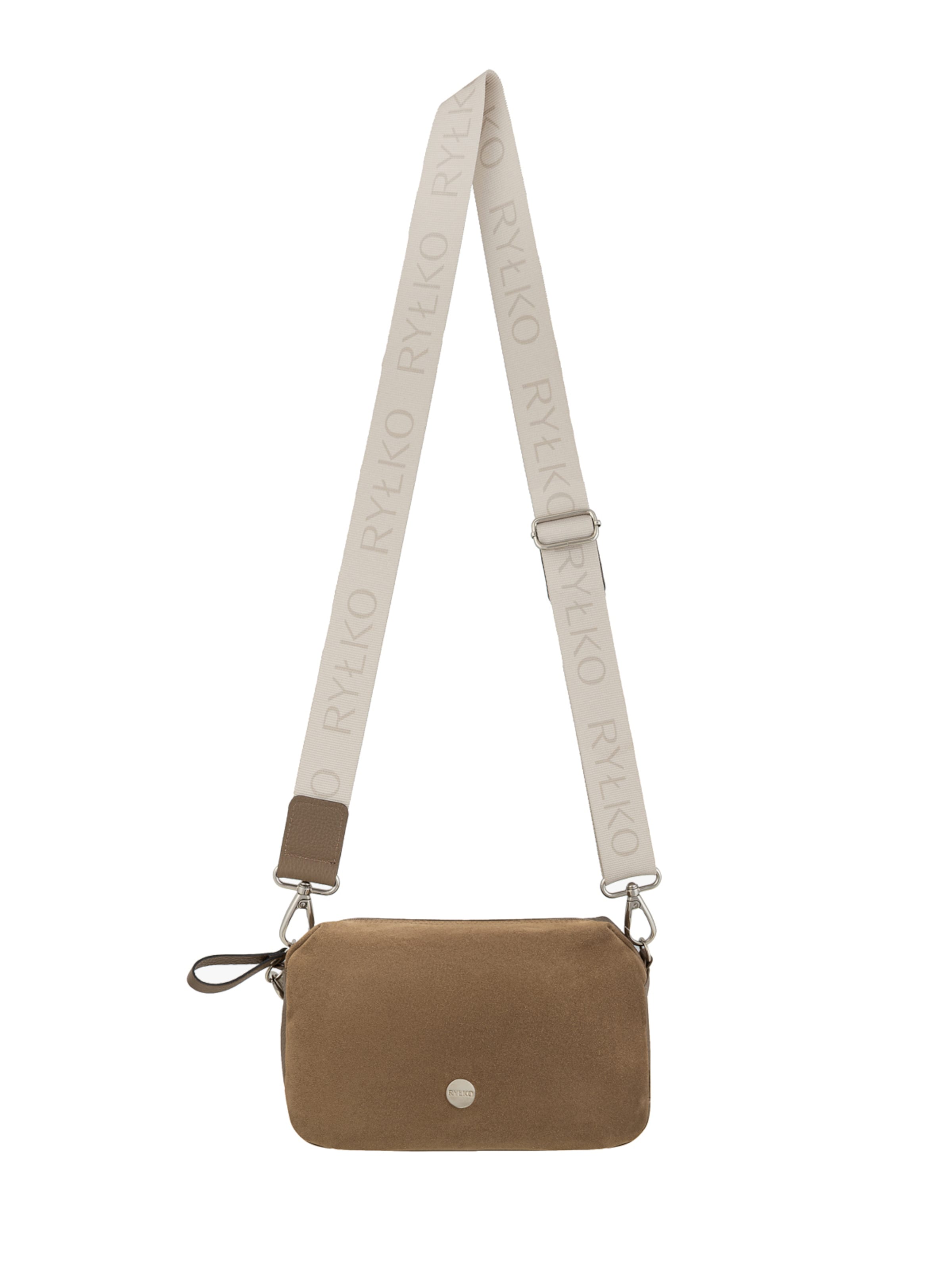 RYLKO Skuldertaske i beige: forside