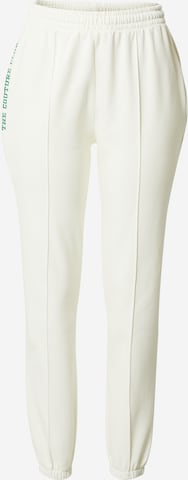 The Couture Club - Tapered Pantalón en blanco: frente