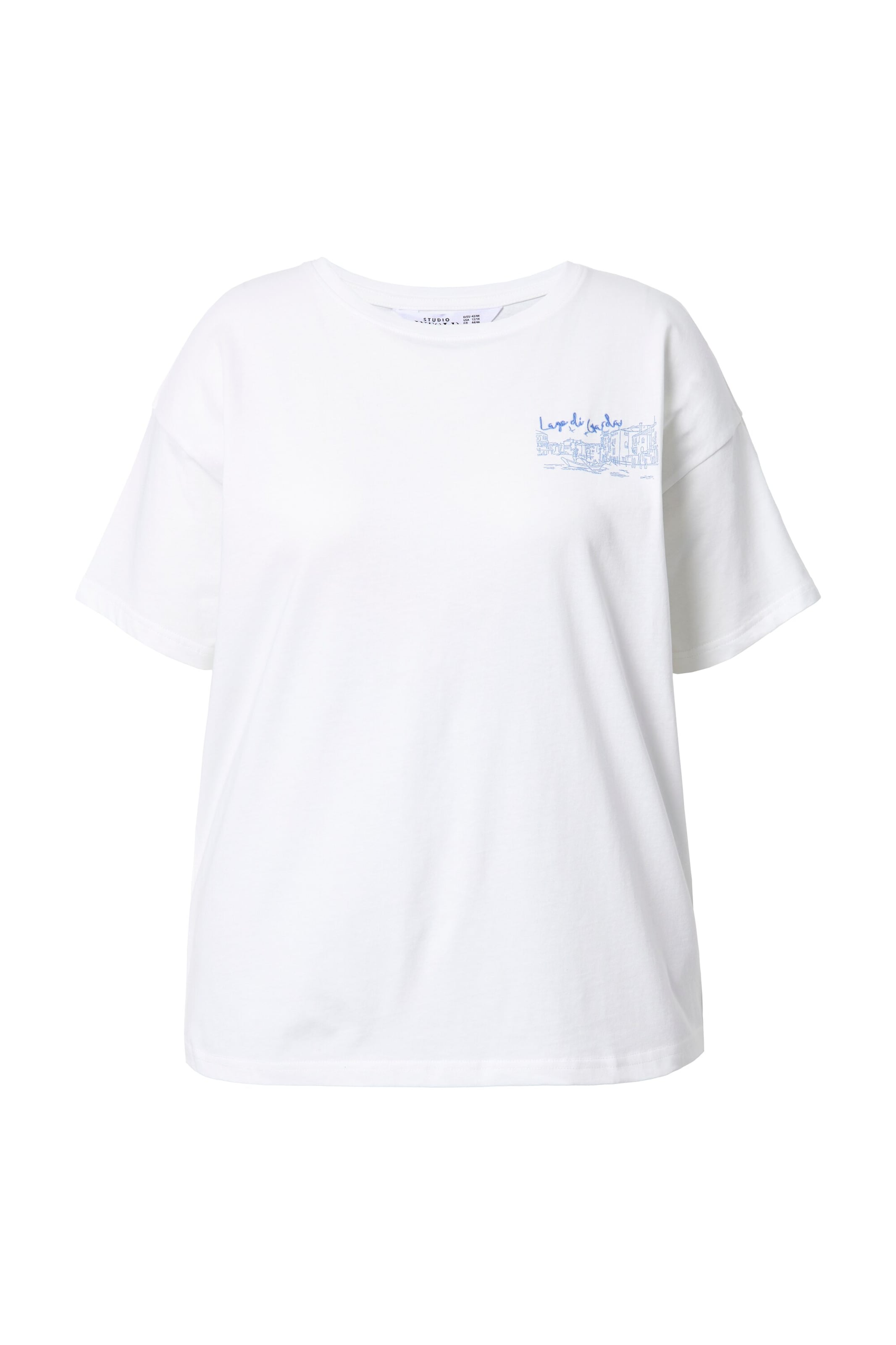 Studio Untold Shirt in M-L in Light blue / Off white, Item view
