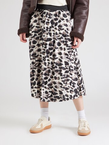 Gonna 'Nitban' di VILA in beige: frontale