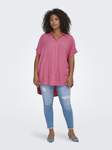 ONLY Carmakoma Blouse in Pink
