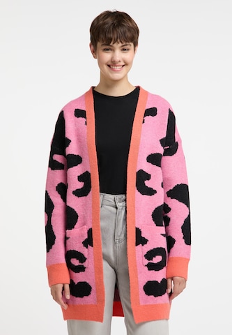 Cardigan MYMO en rose : devant