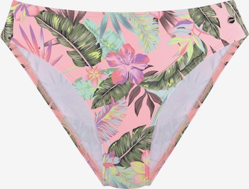 Pantaloncini per bikini di s.Oliver in rosa: frontale